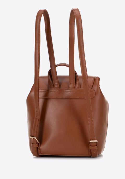 Wittchen Damen-Rucksack, gewebt, braun und beige, Polyurethan - Image 2