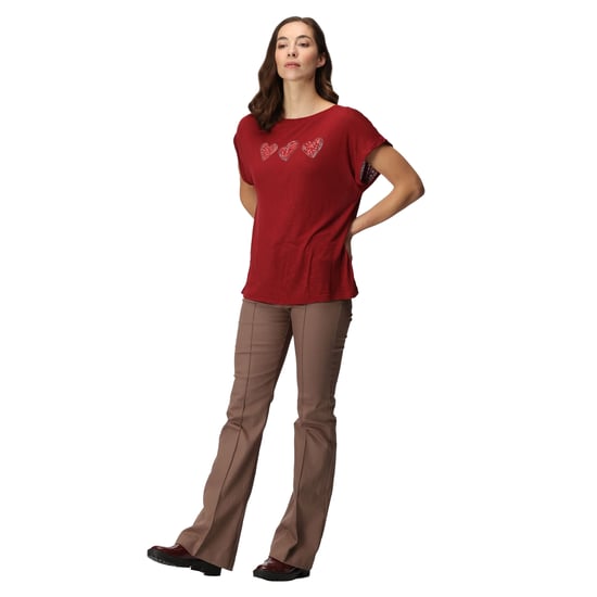Regatta - "Roselynn" T-Shirt für Damen (Cabernet) - Image 4