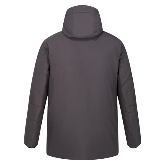 Regatta - "Yewbank II" Parka für Herren (Asche/Leuchtend Rot) - Image 2