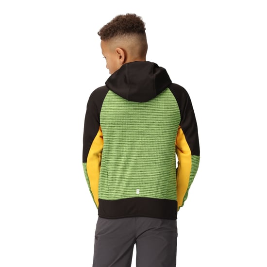Regatta - "Prenton II" Softshelljacke mit Kapuze für Kinder (Jasmin-Grün/Schwarz) - Image 5