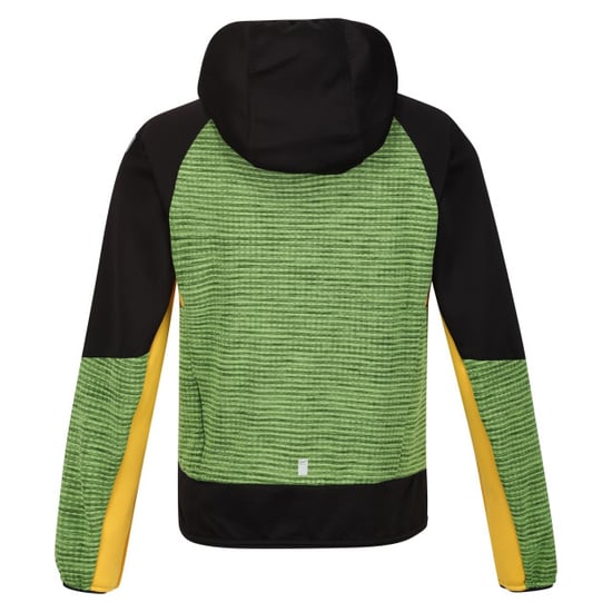 Regatta - "Prenton II" Softshelljacke mit Kapuze für Kinder (Jasmin-Grün/Schwarz) - Image 6