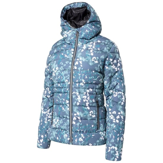 Dare 2B Womens/Ladies Reputable II Animal Print Pufferjacke (Kanton Grün) - Image 3