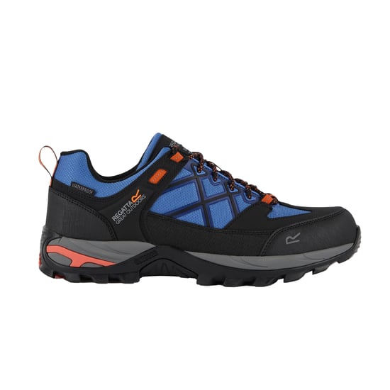 Regatta - Herren Wanderschuhe "Samaris III" (Königsblau/Schwarz/Orange) - Image 1