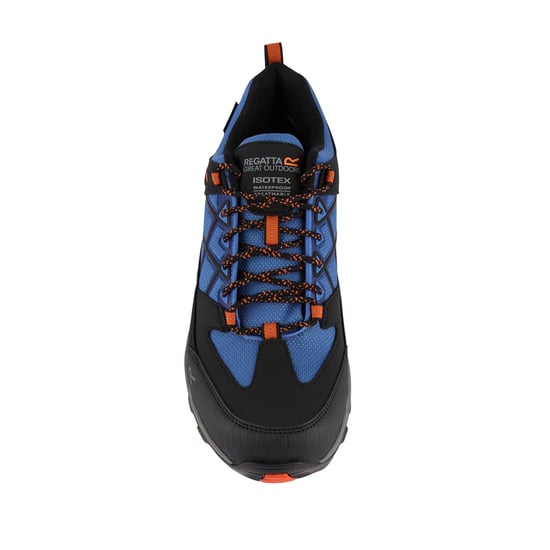 Regatta - Herren Wanderschuhe "Samaris III" (Königsblau/Schwarz/Orange) - Image 5