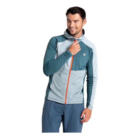 Dare 2B - "Assimilate" Midlayer mit Kapuze für Herren (Mittelmeergrün/Schiefer) - Image 4