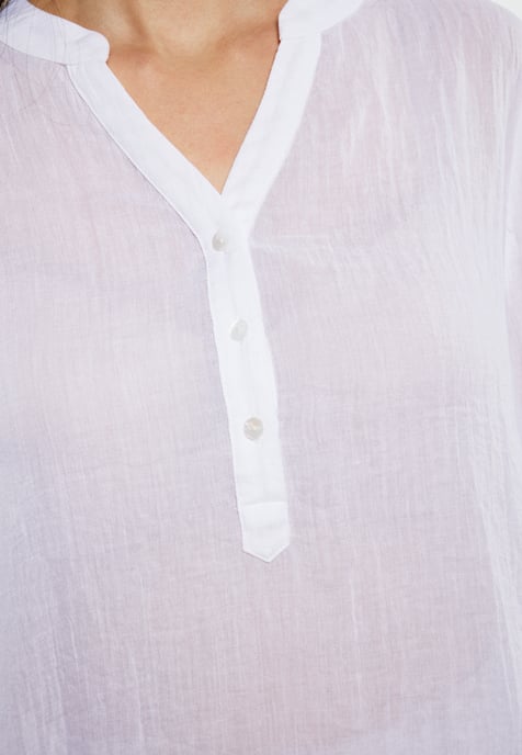 usha Bluse Damen weiss - Image 5