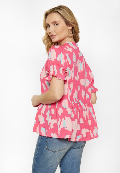 usha Bluse Frauen Rosa - Image 4