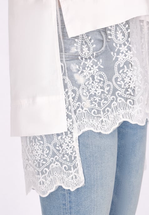 IZIA Bluse Damen weiss - Image 5