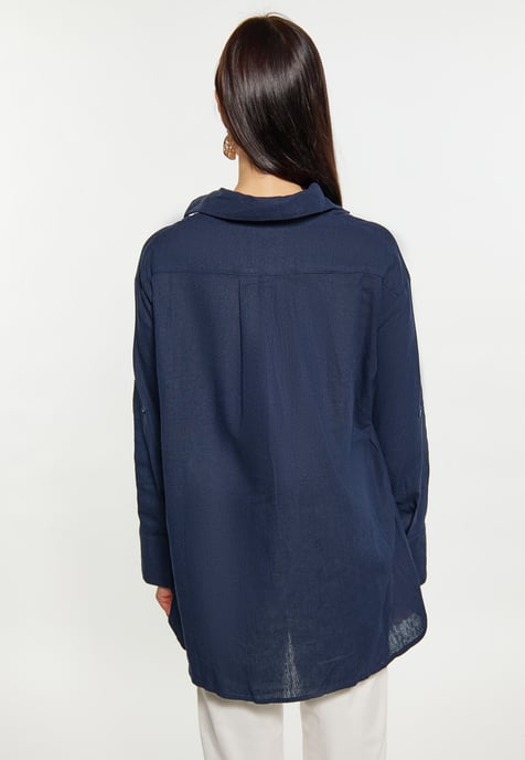 usha Hemd Damen Marine - Image 4