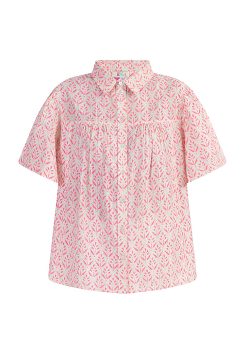 IZIA kurzarmbluse Damen neonpink - Image 1