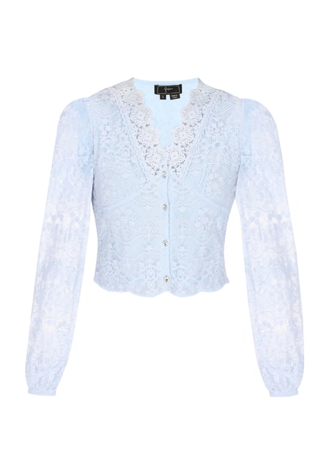 Faina Bluse Frauen hellblau - Image 1