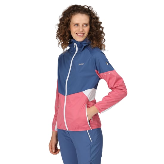 Regatta - "Tarvos V" Softshelljacke für Damen (Flaumfußtaube Grau/Staubiges Denim) - Image 3