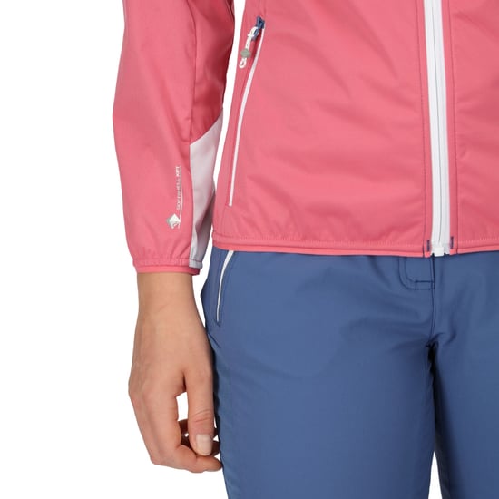 Regatta - "Tarvos V" Softshelljacke für Damen (Flaumfußtaube Grau/Staubiges Denim) - Image 5