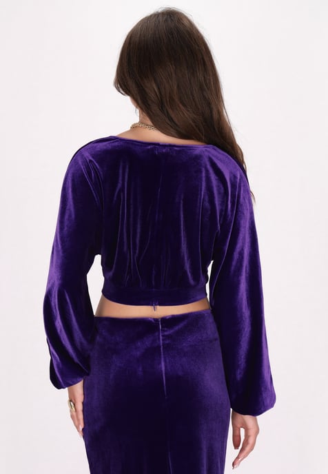 Faina Bluse Damen violett - Image 4