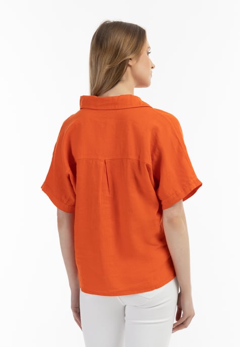 usha Blusenshirt Damen orange - Image 4