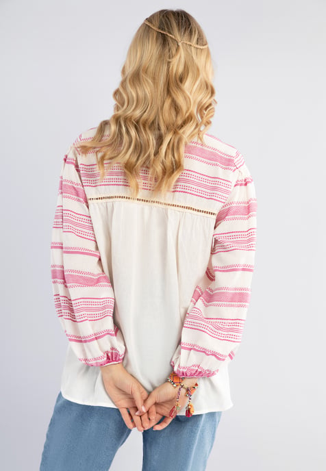 IZIA Bluse Damen Rosa - Image 4