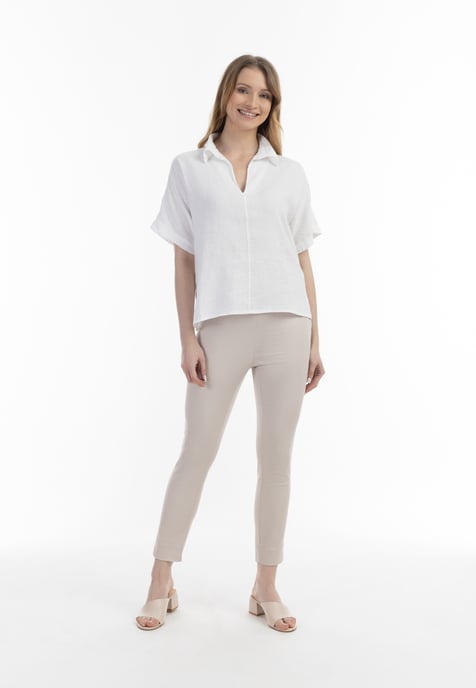 usha Blusenshirt Damen weiss - Image 2