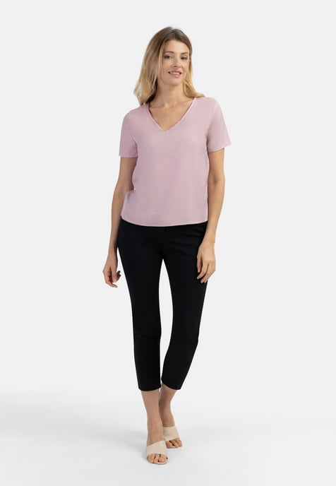 usha Blusenshirt Damen alt rosa - Image 2