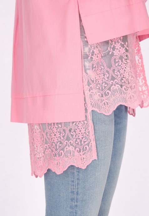 IZIA Bluse Damen rosa - Image 5