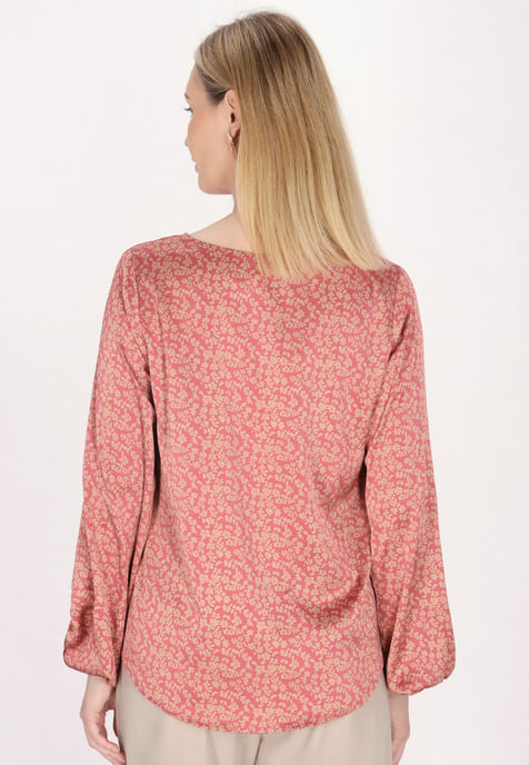usha Bluse Damen Altrosa Beige - Image 4