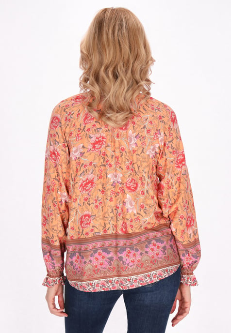 usha Bluse Frauen orange mehrfarbig - Image 4