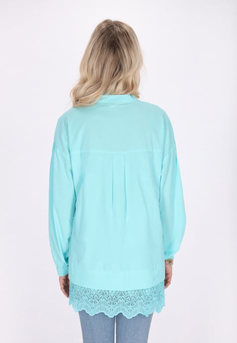 IZIA Bluse Damen Aqua - Image 4