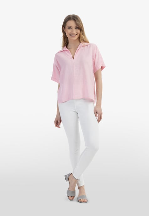 usha Blusenshirt Damen hellrosa - Image 2