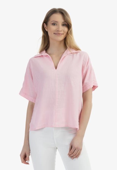usha Blusenshirt Damen hellrosa - Image 3