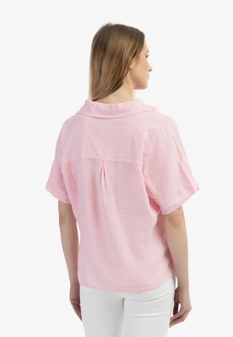 usha Blusenshirt Damen hellrosa - Image 4