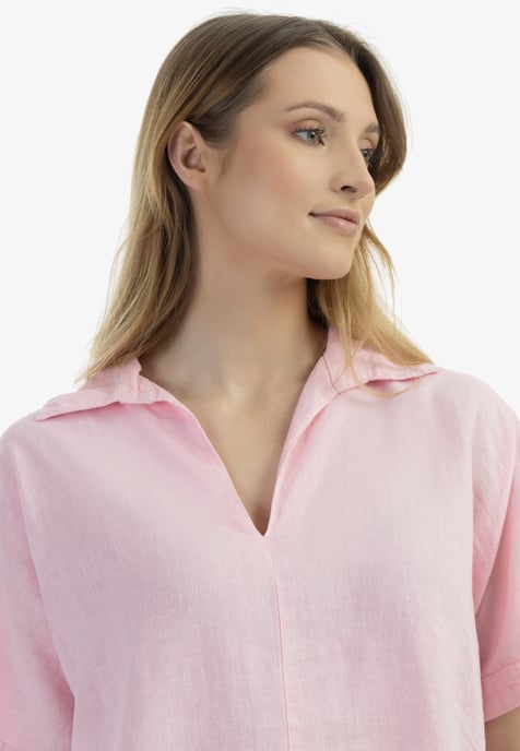 usha Blusenshirt Damen hellrosa - Image 5