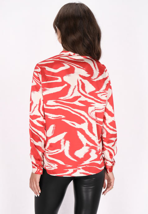 Faina Bluse Damen verrottetes Wollweiß - Image 4