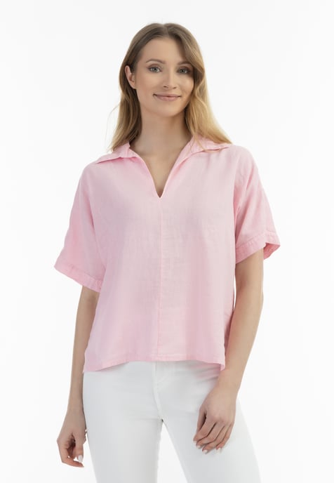 usha Blusenshirt Damen hellrosa - Image 3