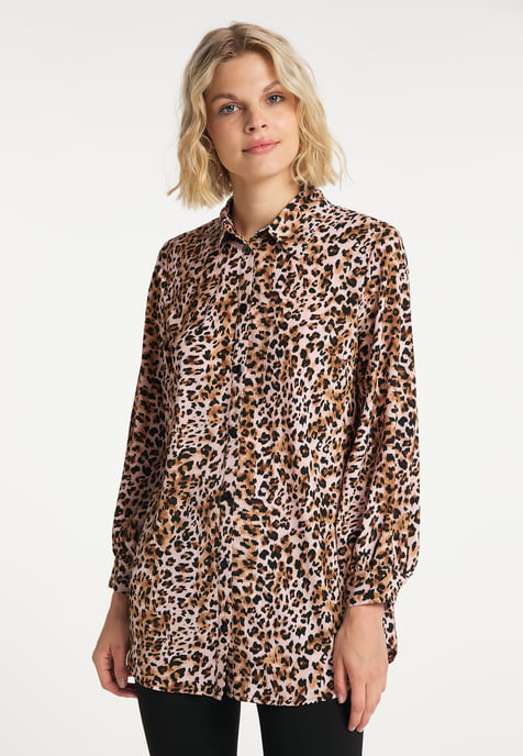 usha Bluse Damen rosa - Image 3