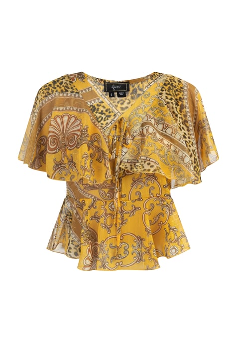 Faina Bluse Damen gelb - Image 1