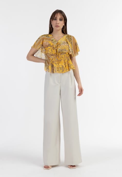 Faina Bluse Damen gelb - Image 2