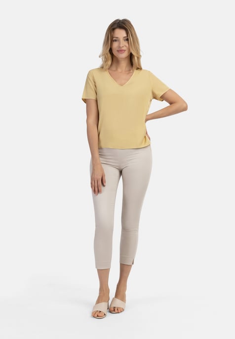 usha Blusenshirt Damen Höllengelb - Image 2