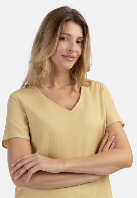 usha Blusenshirt Damen Höllengelb - Image 5