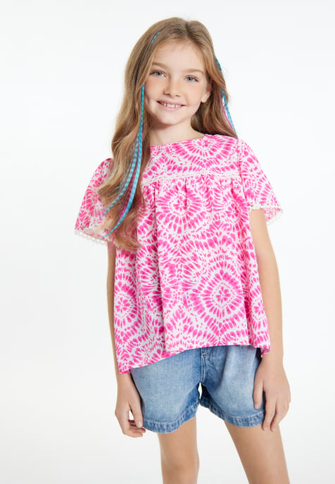 IZIA Bluse Mädchen (Kids) Rosa - Image 3