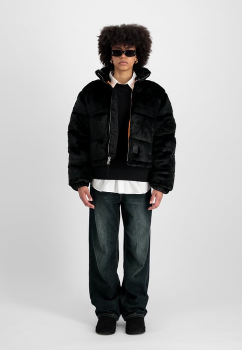 Fur Puffer Winter Jacket Women - Image 2