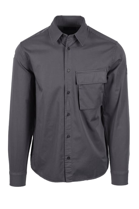 Belstaff Scale Long Sleeved Shirt Tornado Grey - Image 1