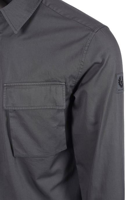 Belstaff Scale Long Sleeved Shirt Tornado Grey - Image 3