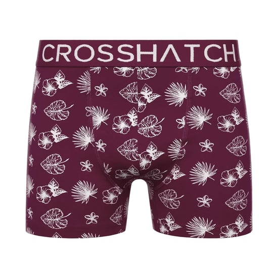 Crosshatch - "Hovland" Boxershorts für Herren (3er-Pack) (Dunkellila) - Image 5