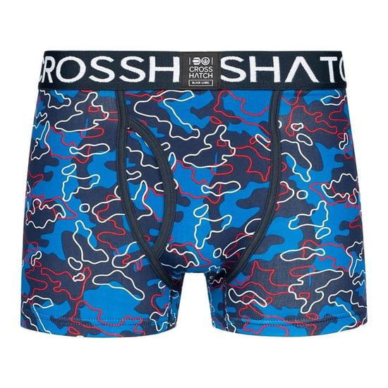 Crosshatch - "Linamo" Boxershorts für Herren, Offene Fliege (Blau) - Image 2