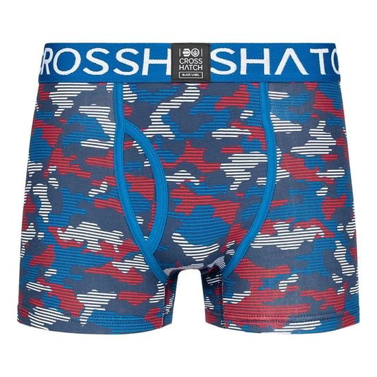 Crosshatch - "Linamo" Boxershorts für Herren, Offene Fliege (Blau) - Image 3