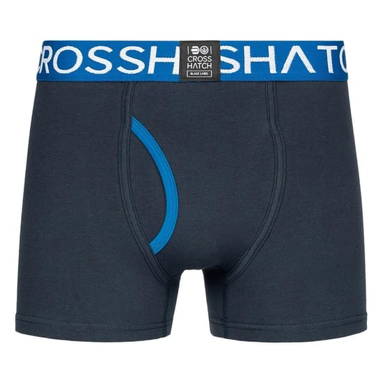 Crosshatch - "Linamo" Boxershorts für Herren, Offene Fliege (Blau) - Image 4