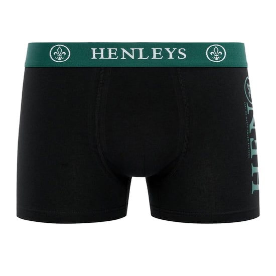 Henleys - "Kelpar" Boxershorts für Herren (5er-Pack) (Schwarz) - Image 3