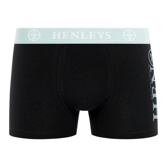 Henleys - "Kelpar" Boxershorts für Herren (5er-Pack) (Schwarz) - Image 4
