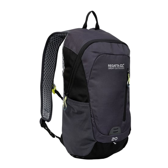 Regatta - Rucksack "Highton V2", 20L (Schwarz/Mittelgrau) - Image 3