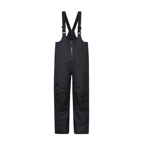 Mountain Warehouse - "Falcon Extreme" Skihosen für Kinder, Wasserfest, Latz Front, Schnee (Schwarz) - Image 1