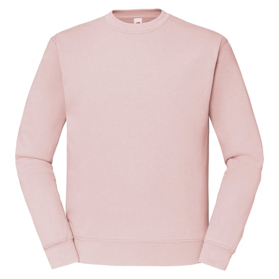 Fruit of the Loom - "Classic" Sweatshirt für Herren/Damen Unisex angesetzte Ärmel (Blassrosa) - Image 1